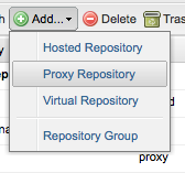 Add proxy repository